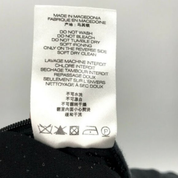 Iro Crew Jumpsuit 8 Slit Open Back Crop Wide Leg - Picture 11 of 14